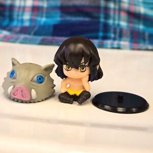 Demon Slayer: Kimetsu no Yaiba Inosuke Hashibira Figurine With Stand